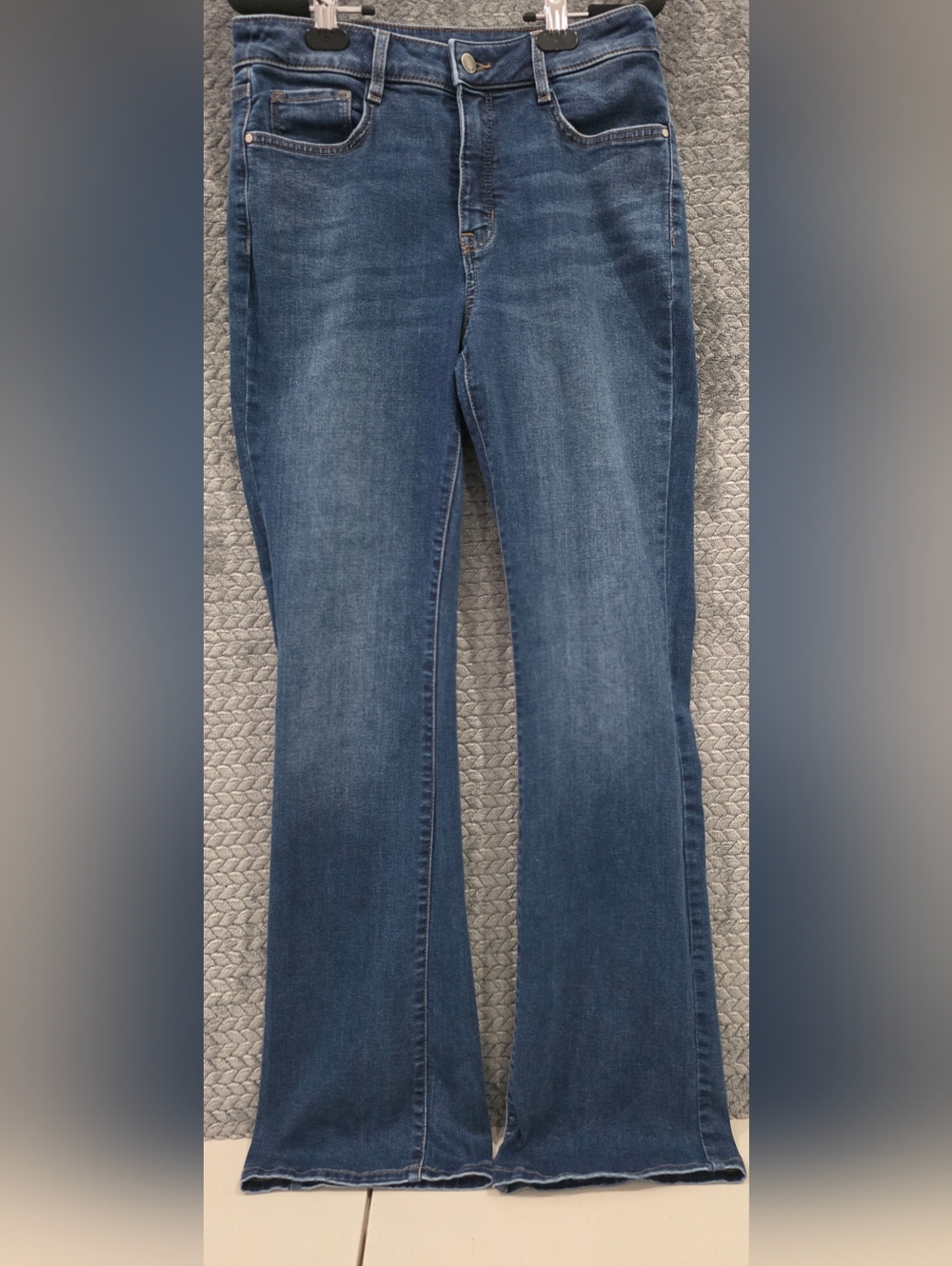 Nine West Women's Medium Blue Flare Jeans